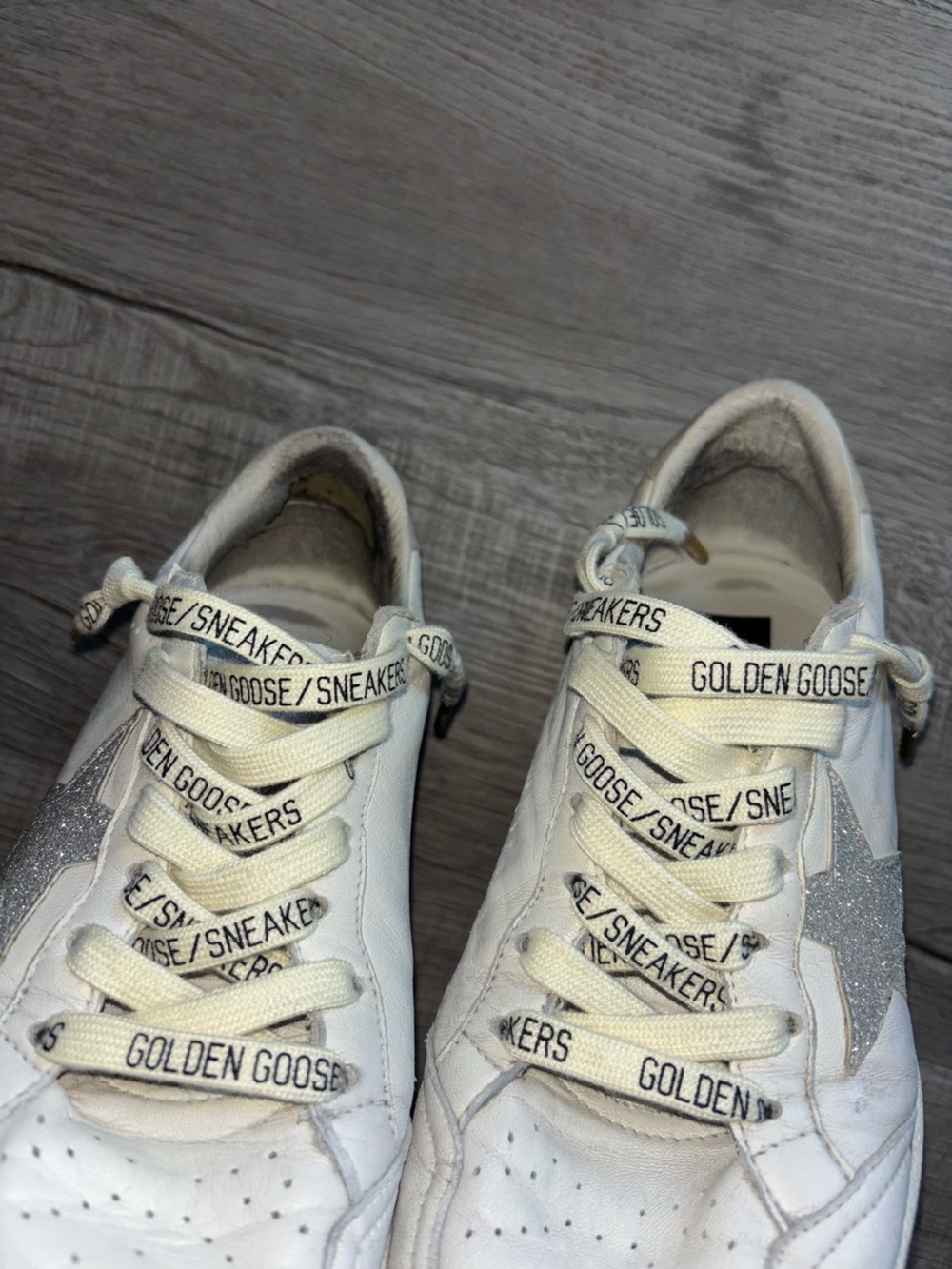 Golden Goose Ballstar sneakers size 39 with new laces - Picture 3 of 7